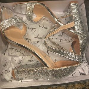 Lulu heels glittery
